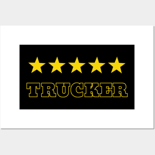 Trucker Review Posters and Art